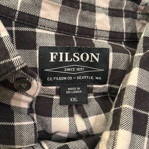 Filson Long Sleeve Flannel Shirt